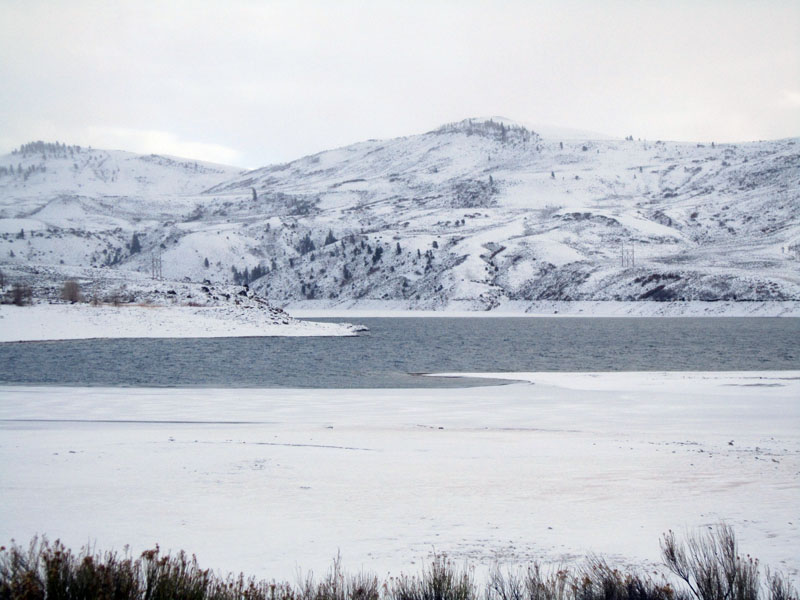Elk Creek Marina ice report.