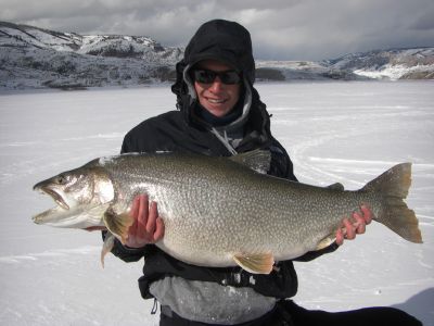 Ice Fishing Colorado For Trophy Lake Trout