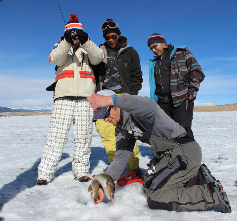 Colorado Ice Fishing Action!