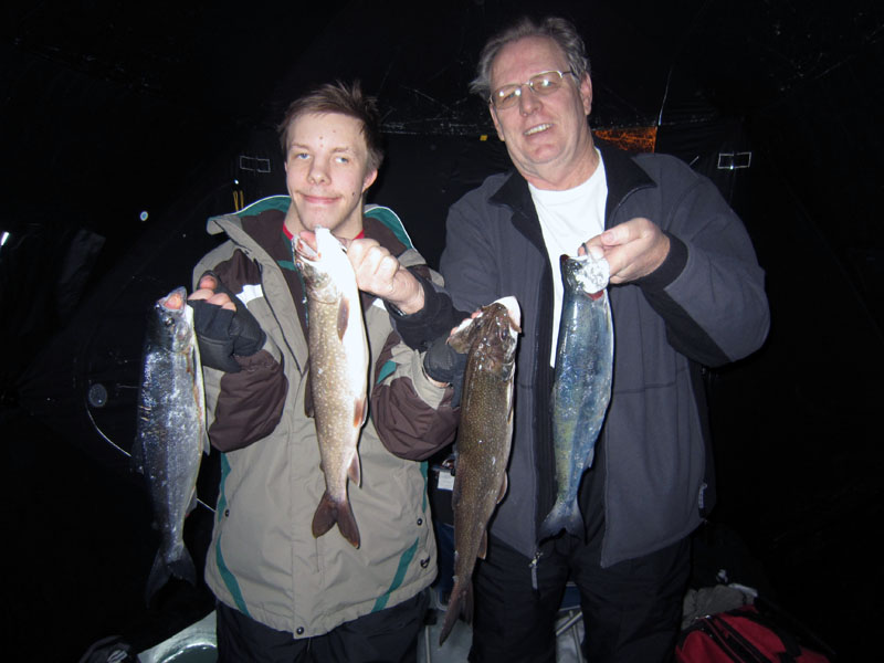 Blue Mesa salmon and lake trout!