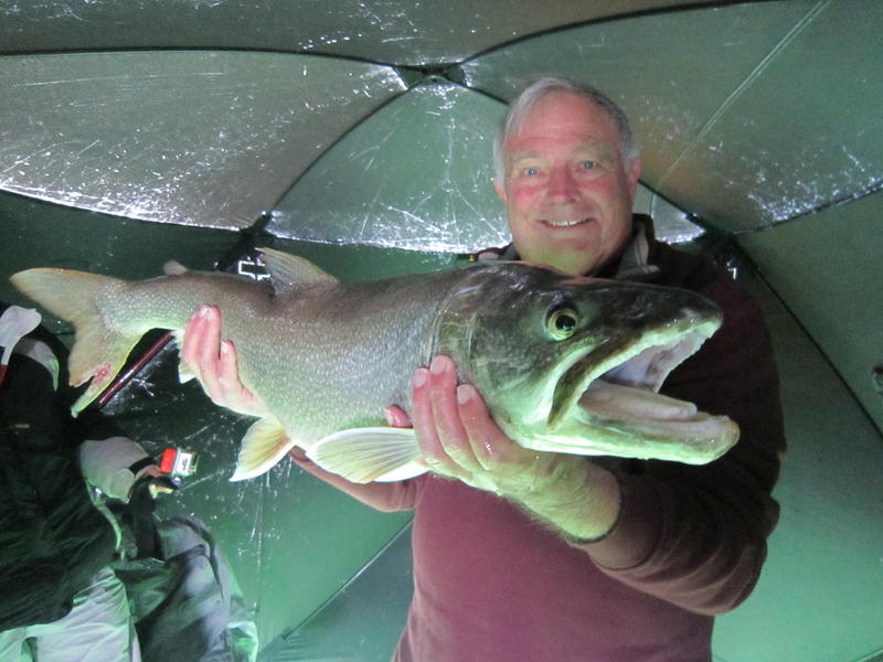 Blue Mesa trophy lake trout 2014!