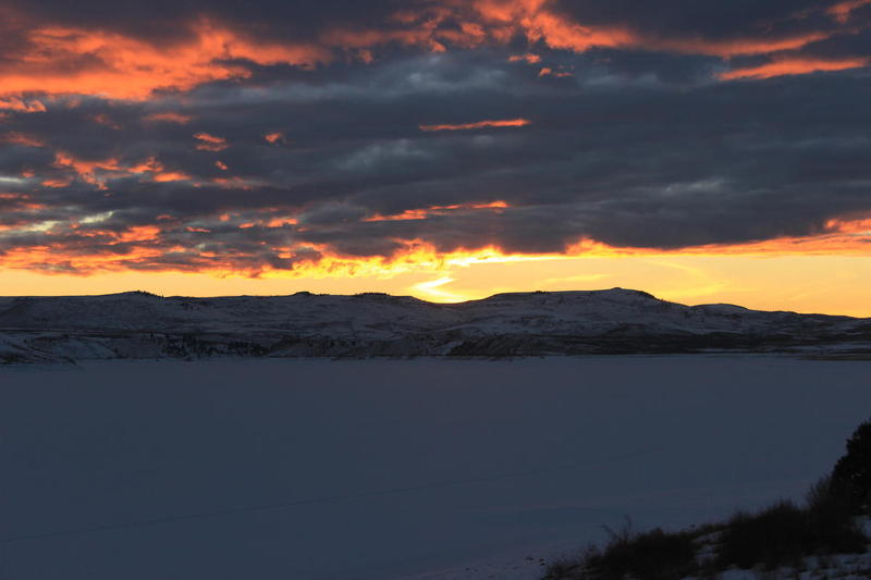 Blue Mesa sunset 2015