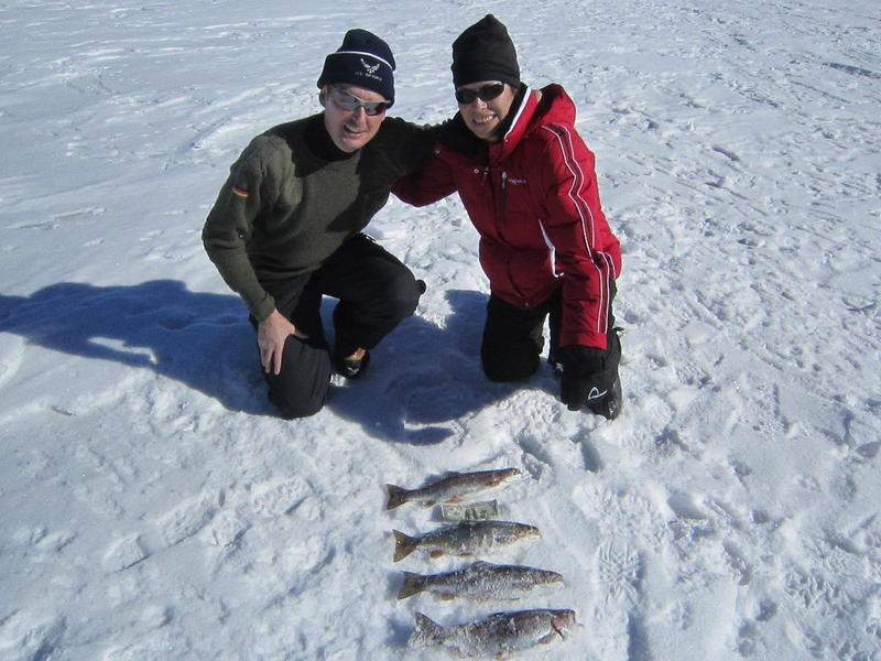 2014 Antero Ice Fishing Catch!