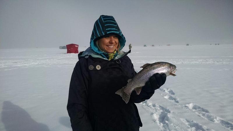 January ice fishing report Antero