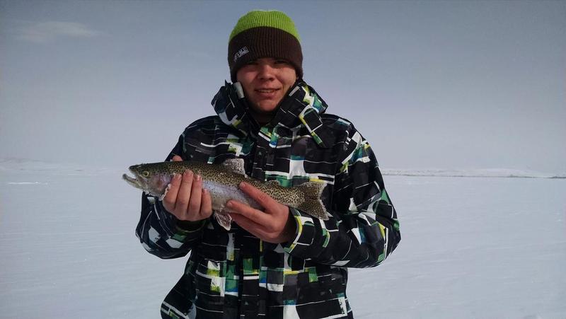 antero ice fishing for trout