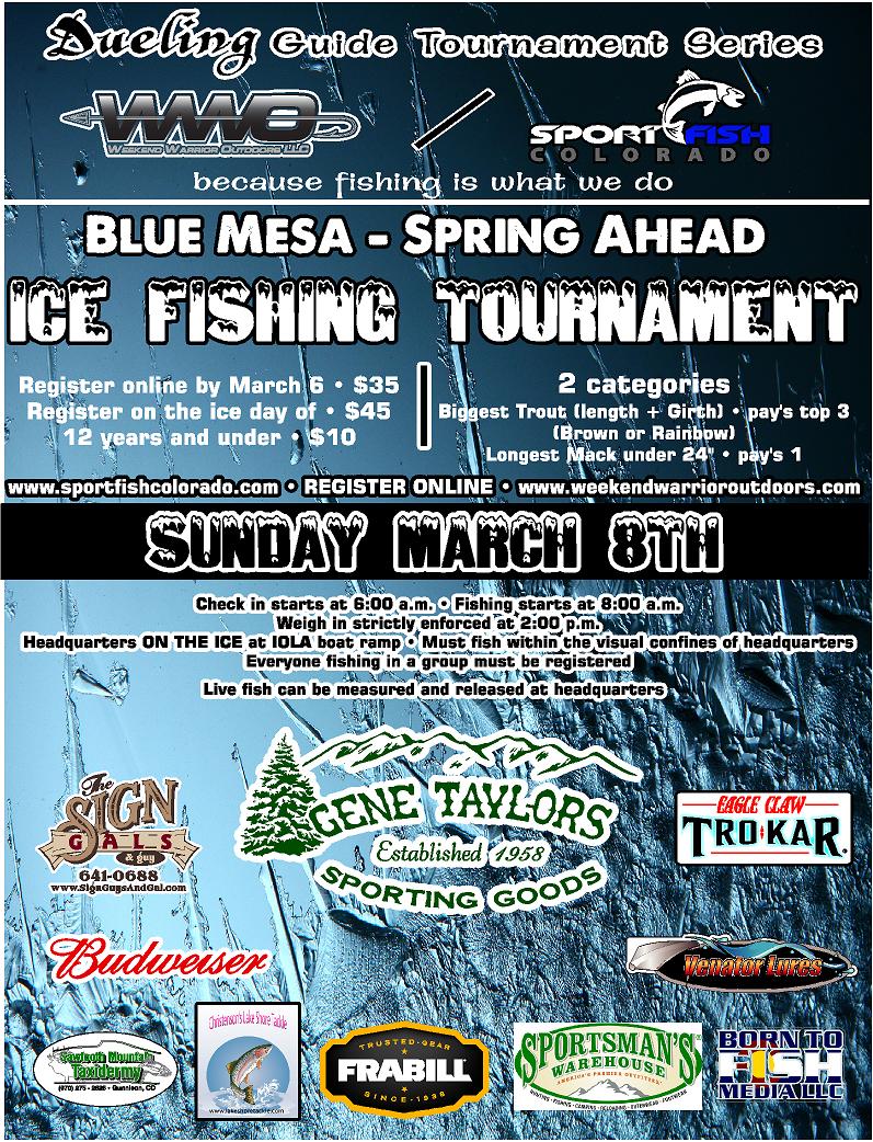 Blue Mesa Ice Fishing Tournament 2015