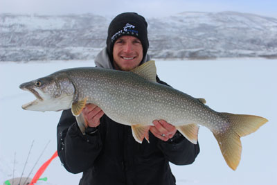 Colorado Ice Fishing Guide Robby Richardson