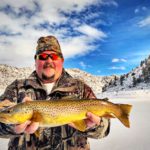 Blue Mesa Brown Trout ice fishing