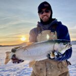 Trophy Colorado trout ice fishing!